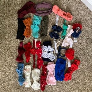 Assorted baby headbands - babybling, Gymboree, +